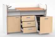 Tangara commode 170 cm met 3 laden1